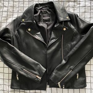 Barney’s Originals Leather Jacket (Small)